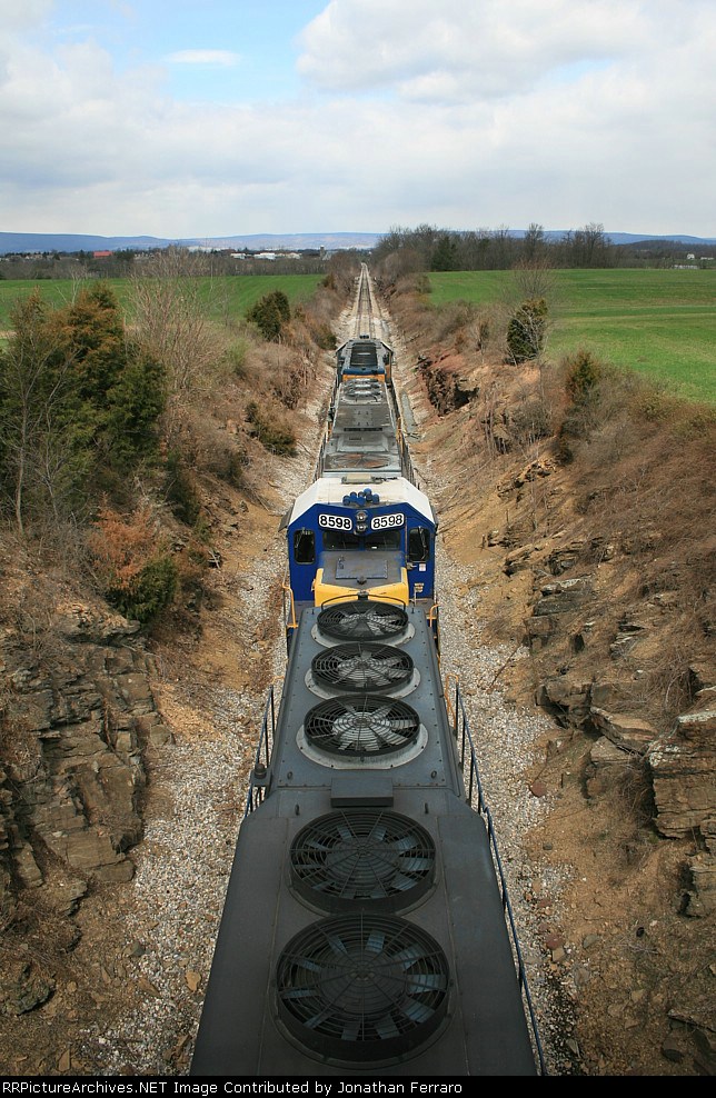 In the Railroad Cut